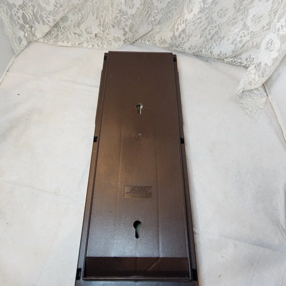 CUTCO Knife Fork Holder 5 Slot #1742 Plastic Tray‎ Drawer Wall Mount Brown Tan